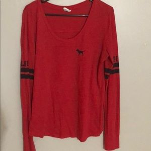 PINK long sleeve top